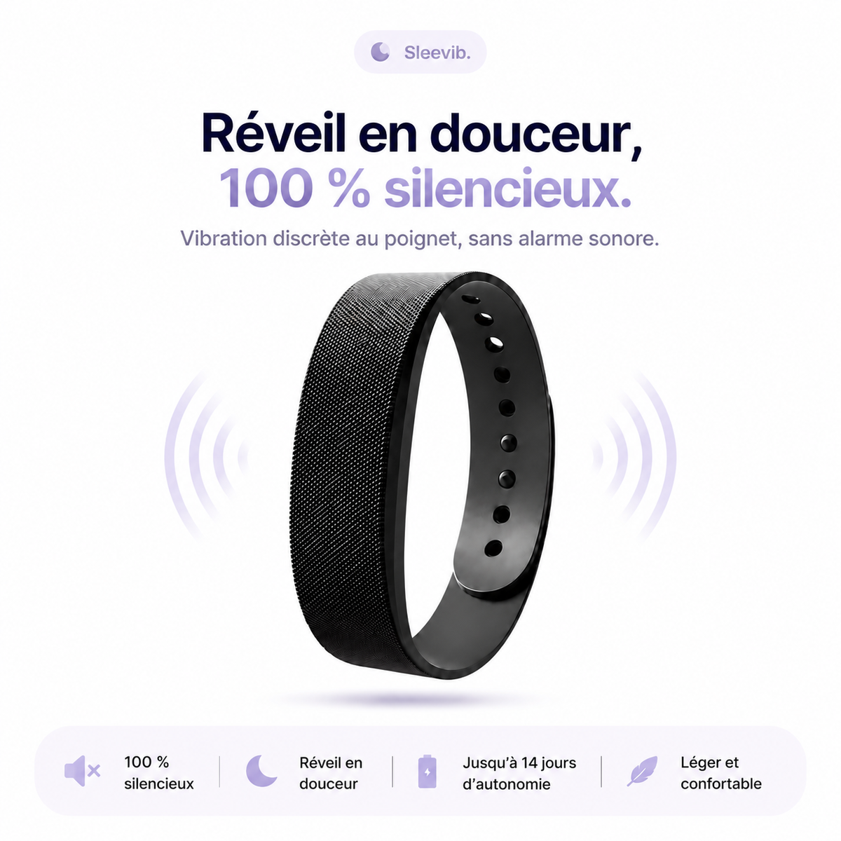 Bracelet Réveil Sleevib